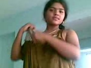 randy indian desi youthful feminine undressed by stud