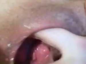 My Thrall Plays With Her Ambitious Loose Gaping Slit