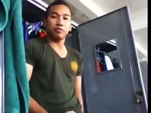Thai Military jack off