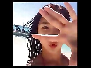 Korean Nympho Grinded by her BF & Selfies Sent to Him