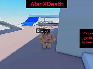 This fighting game seems a bit sus... (roblox)